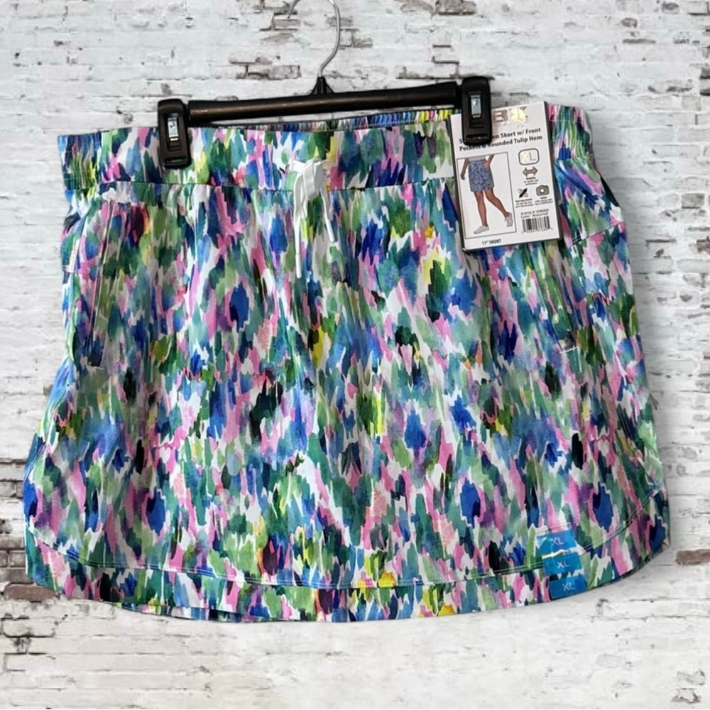 RBX Women's Skort - Multicolor Abstract Pattern